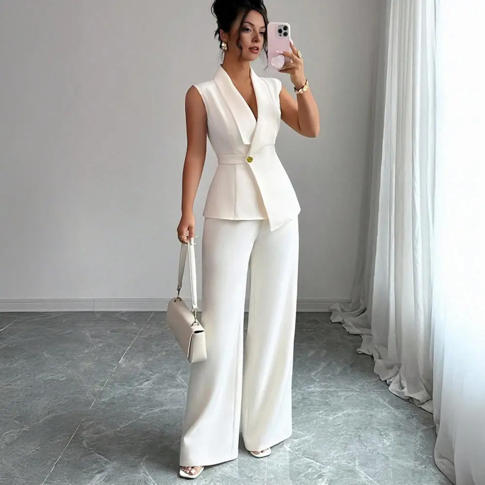 Conjunto feminino casual de 2 peças