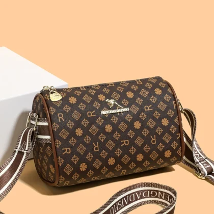 Bolsa feminina de ombro moda retro